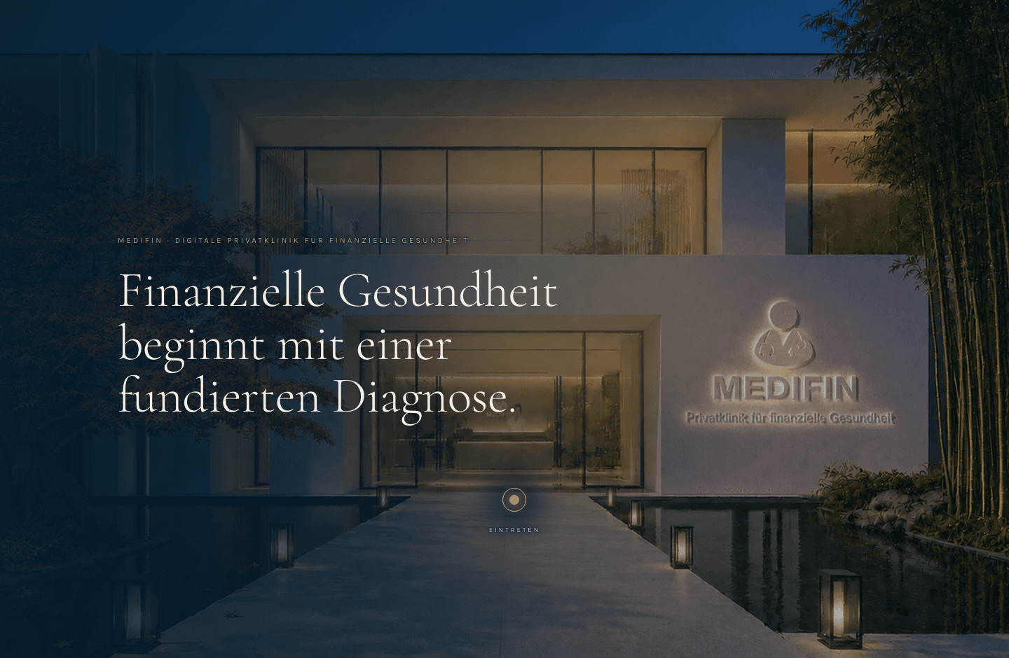 Website von MEDIFIN — Oktober 2026
